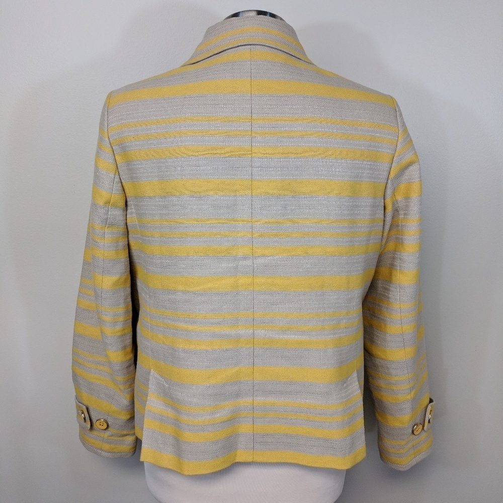 Talbots Double Breasted Cropped Jacket - image 5